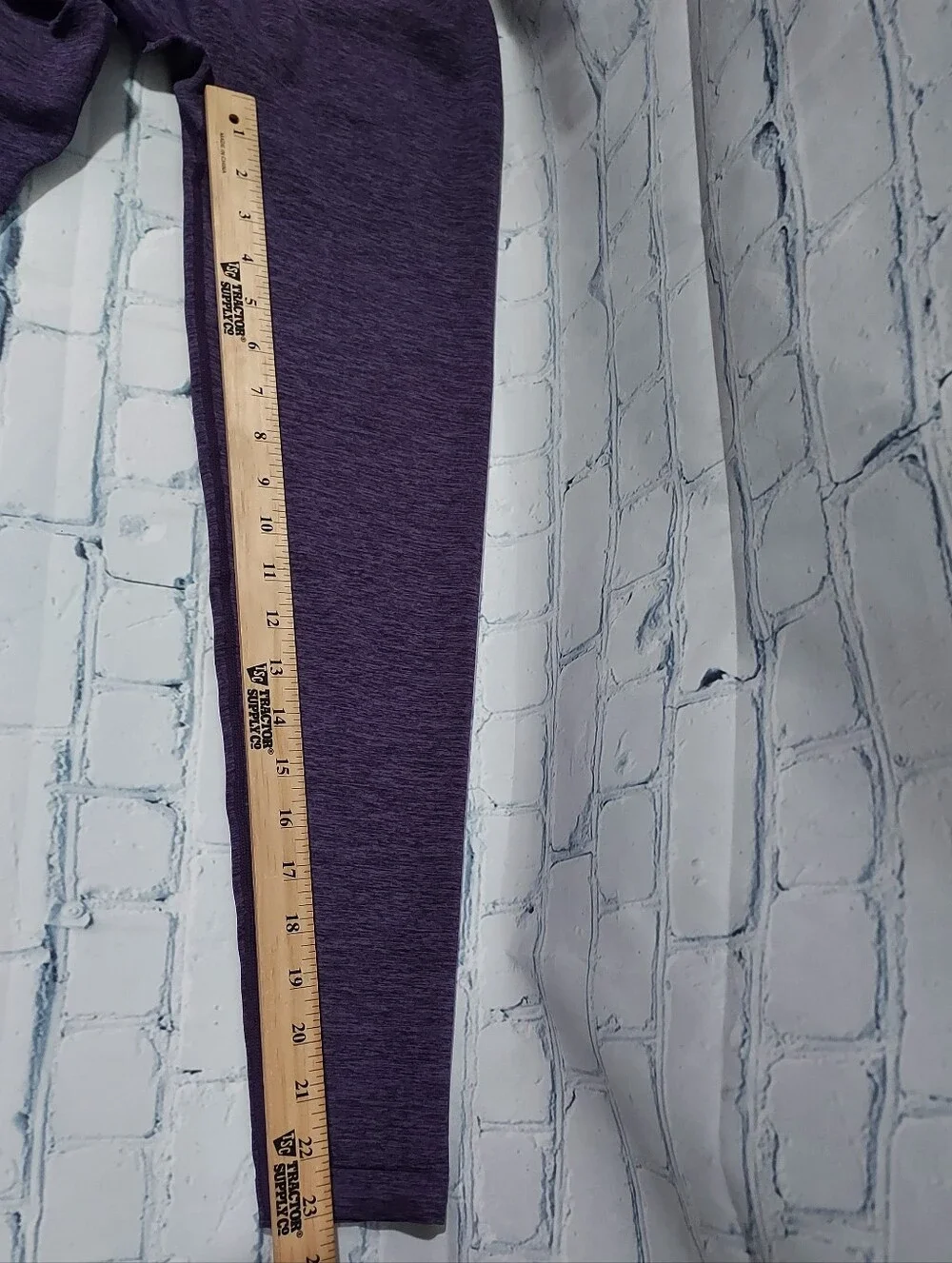 Buff Bunny Collection Women's Medium Purple Leggings Activewear Athleisure